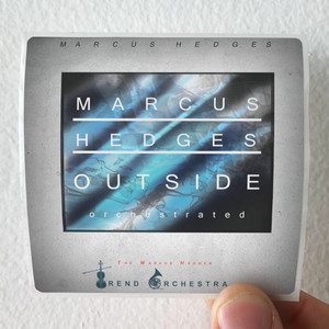 The Marcus Hedges Trend Orchestra Outside Album Cover Sticker