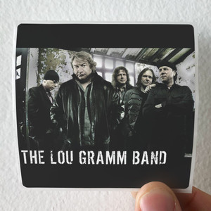 The Lou Gramm Band The Lou Gramm Band Album Cover Sticker
