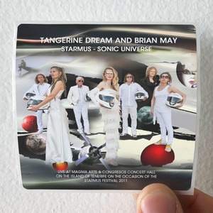Tangerine Dream Starmus Sonic Universe Album Cover Sticker Tangerine Dream Starmus Sonic Universe Album Cover Sticker