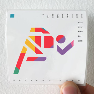 Tangerine Dream Optical Race Album Cover Sticker