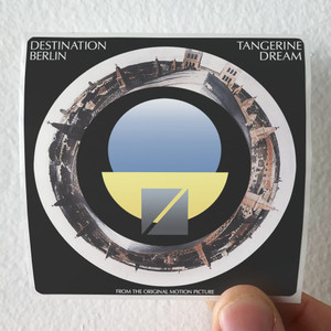 Tangerine Dream Destination Berlin Album Cover Sticker Tangerine Dream Destination Berlin Album Cover Sticker