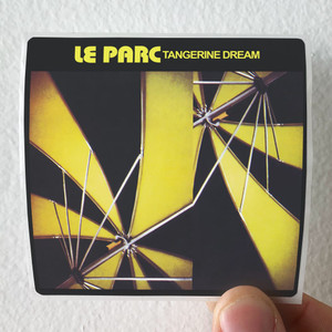 Tangerine Dream Le Parc Album Cover Sticker