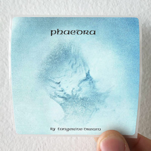 Tangerine Dream Phaedra 1 Album Cover Sticker Tangerine Dream Phaedra 1 Album Cover Sticker