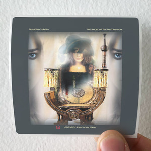 Tangerine Dream The Angel From The West Window Album Cover Sticker Tangerine Dream The Angel From The West Window Album Cover Sticker