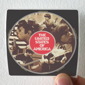 The United States of America The United States Of America 1 Album Cover Sticker