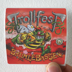TrollfesT Brumlebassen Album Cover Sticker