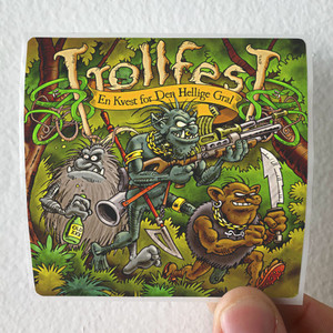 TrollfesT En Kvest For Den Hellige Gral Album Cover Sticker TrollfesT En Kvest For Den Hellige Gral Album Cover Sticker
