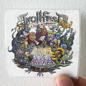 TrollfesT A Decade Of Drekkadence Album Cover Sticker