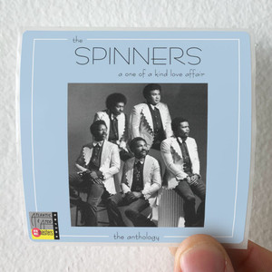 The Spinners A One Of A Kind Love Affair The Anthology Album Cover Sticker The Spinners A One Of A Kind Love Affair The Anthology Album Cover Sticker