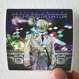 Turmion Katilot Technodiktator Album Cover Sticker
