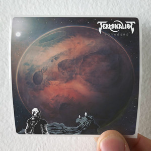 Terminalist Voyagers Album Cover Sticker