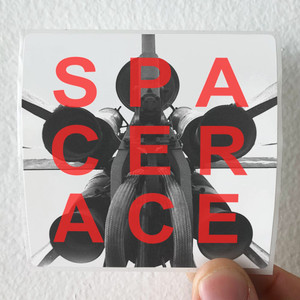 The Resonance Association Space Race Album Cover Sticker The Resonance Association Space Race Album Cover Sticker