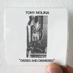 Tony Molina Dissed And Dismissed Album Cover T-Shirt White