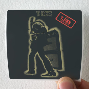 T Rex Electric Warrior 3 Album Cover Sticker T Rex Electric Warrior 3 Album Cover Sticker