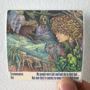 T Rex My People Were Fair And Had Sky In Their Hair But Now Theyre 1 Album Cover Sticker T Rex My People Were Fair And Had Sky In Their Hair But Now Theyre 1 Album Cover Sticker