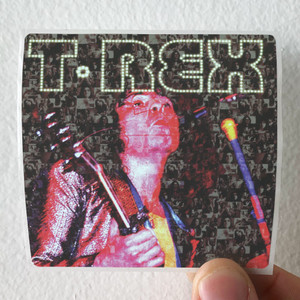 T Rex Uncaged Album Cover Sticker
