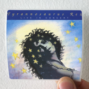 T Rex Bbc Radio 1 Live In Concert Album Cover Sticker