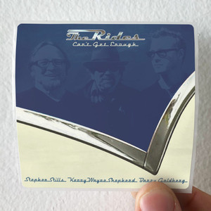 The Rides Cant Get Enough Album Cover Sticker The Rides Cant Get Enough Album Cover Sticker