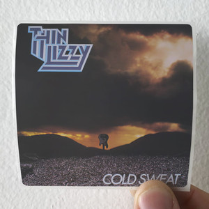 Thin Lizzy Cold Sweat Album Cover Sticker