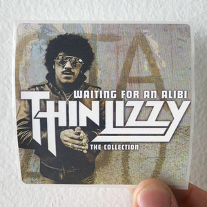 Thin Lizzy Waiting For An Alibi The Collection Album Cover Sticker