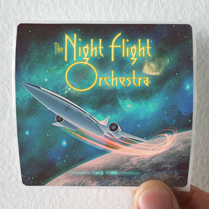 The Night Flight Orchestra This Time Album Cover Sticker