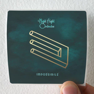 The Night Flight Orchestra Impossibile Album Cover Sticker The Night Flight Orchestra Impossibile Album Cover Sticker