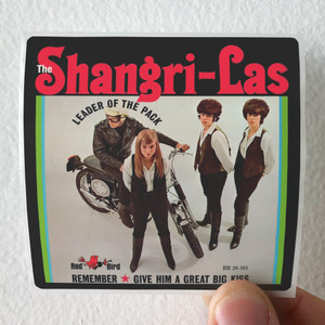 The Shangri-Las Leader Of The Pack 1 Album Cover Sticker The Shangri-Las Leader Of The Pack 1 Album Cover Sticker