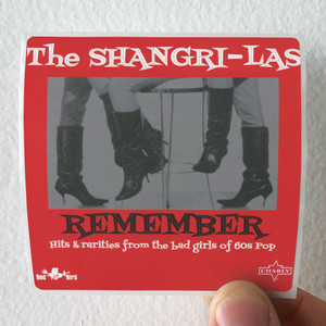 The Shangri-Las Remember Album Cover Sticker The Shangri-Las Remember Album Cover Sticker