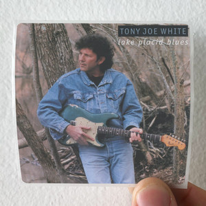 Tony Joe White Lake Placid Blues Album Cover Sticker Tony Joe White Lake Placid Blues Album Cover Sticker