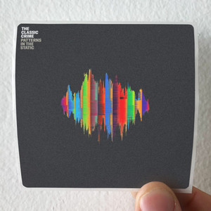The Classic Crime Patterns In The Static Album Cover Sticker