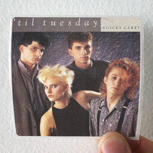 Til Tuesday Voices Carry 1 Album Cover Sticker