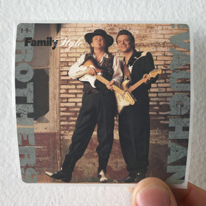 The Vaughan Brothers Family Style Album Cover Sticker
