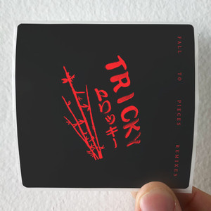 Tricky Fall To Pieces Remixes Album Cover Sticker