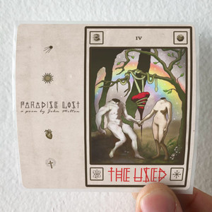 The Used Paradise Lost A Poem By John Milton Album Cover Sticker The Used Paradise Lost A Poem By John Milton Album Cover Sticker