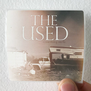 The Used Something Safe Album Cover Sticker
