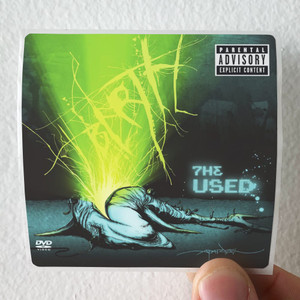 The Used Berth 1 Album Cover Sticker The Used Berth 1 Album Cover Sticker