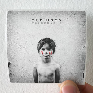 The Used Vulnerable Album Cover Sticker The Used Vulnerable Album Cover Sticker