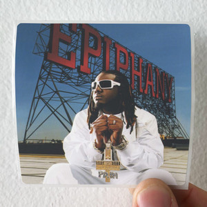 T-Pain Epiphany Album Cover Sticker