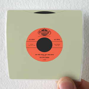 The Five Satins In The Still Of The Nite The Jones Girl Album Cover Sticker