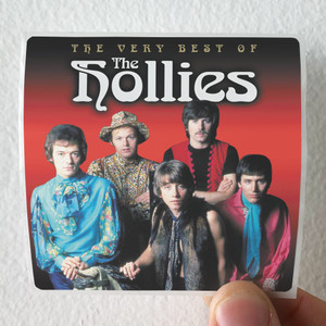 The Hollies The Very Best Of The Hollies Album Cover Sticker The Hollies The Very Best Of The Hollies Album Cover Sticker