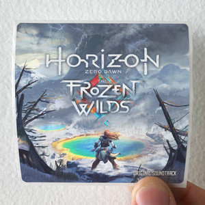 The Flight Horizon Zero Dawn The Frozen Wilds Album Cover Sticker The Flight Horizon Zero Dawn The Frozen Wilds Album Cover Sticker
