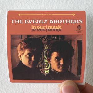 The Everly Brothers In Our Image Album Cover Sticker