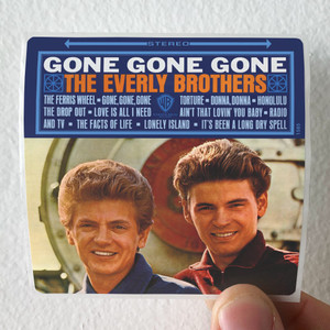 The Everly Brothers Gone Gone Gone Album Cover Sticker The Everly Brothers Gone Gone Gone Album Cover Sticker