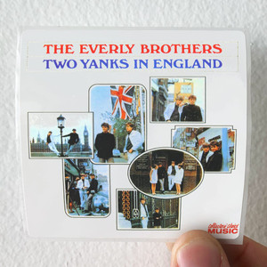 The Everly Brothers Two Yanks In England Album Cover Sticker