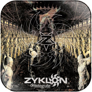 Zyklon Disintegrate Album Cover Sticker Zyklon Disintegrate Album Cover Sticker