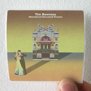Tim Bowness Abandoned Dancehall Dreams Album Cover Sticker