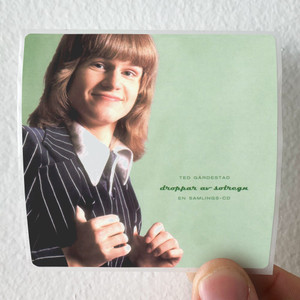 Ted Gardestad Droppar Av Solregn Album Cover Sticker Ted Gardestad Droppar Av Solregn Album Cover Sticker