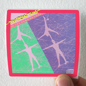 Thompson Twins In The Name Of Love Album Cover Sticker Thompson Twins In The Name Of Love Album Cover Sticker