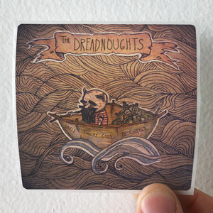 The Dreadnoughts Uncle Touchy Goes To College Album Cover Sticker The Dreadnoughts Uncle Touchy Goes To College Album Cover Sticker