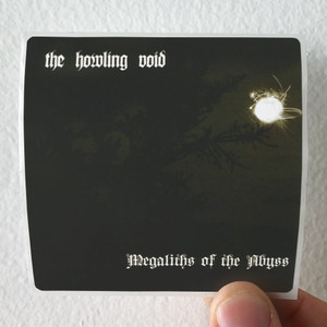 The Howling Void Megaliths Of The Abyss Album Cover Sticker